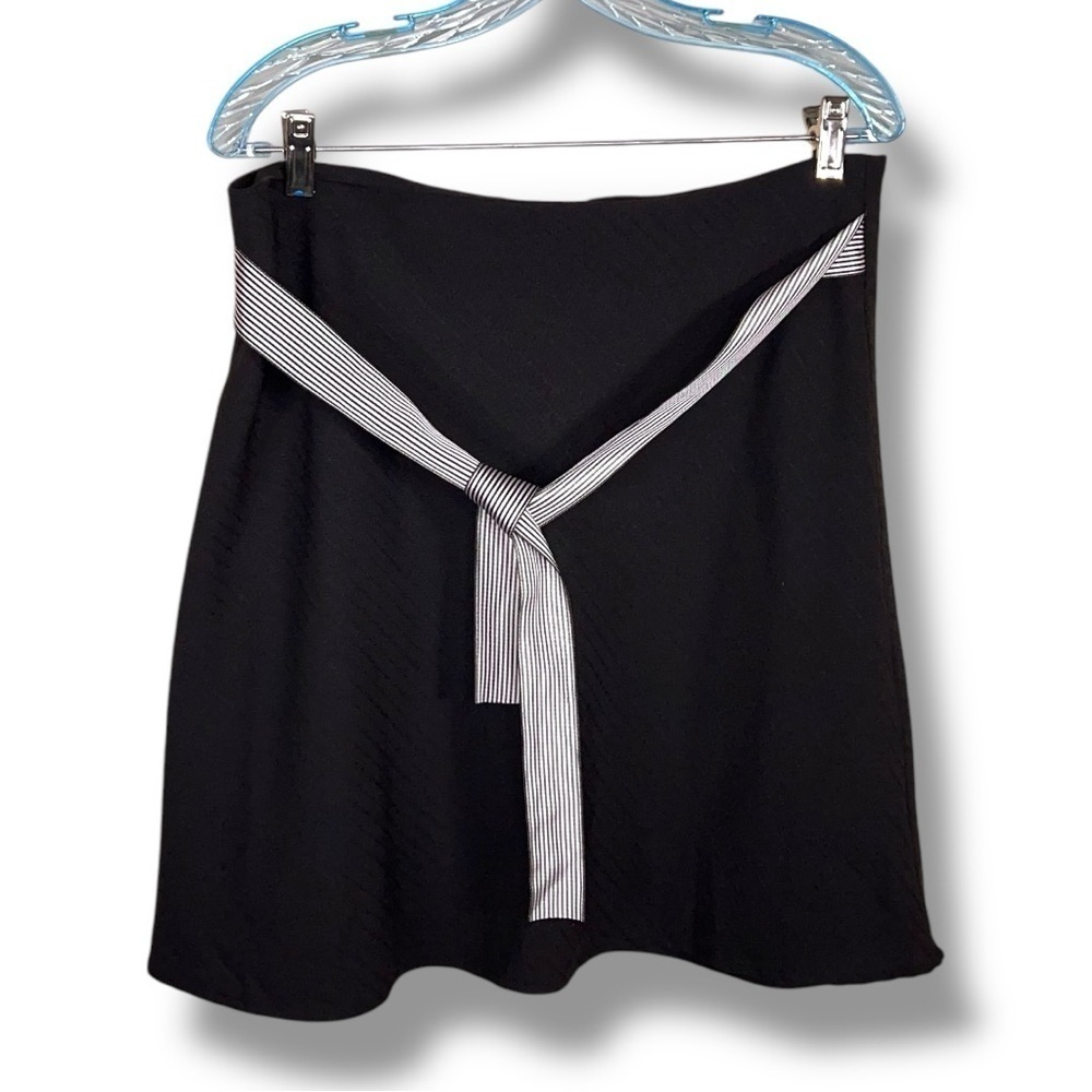 Vintage 90’s My Michelle 13/14 Black Skirt Aline Belted Classic Event Party